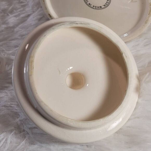 Vintage Bandwagon Fat Can Ceramic Jar with Pig Chef - Picture 5 of 7